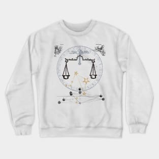 Libra Zodiac Sign Crewneck Sweatshirt